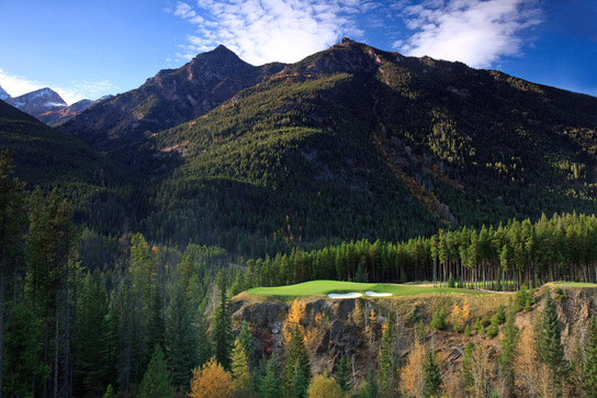 Cliffhanger - Hole 6 - Greywolf Golf Course - Panorama BC