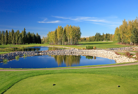 Hole 4 - Sundre Golf Club - Sundre Alberta